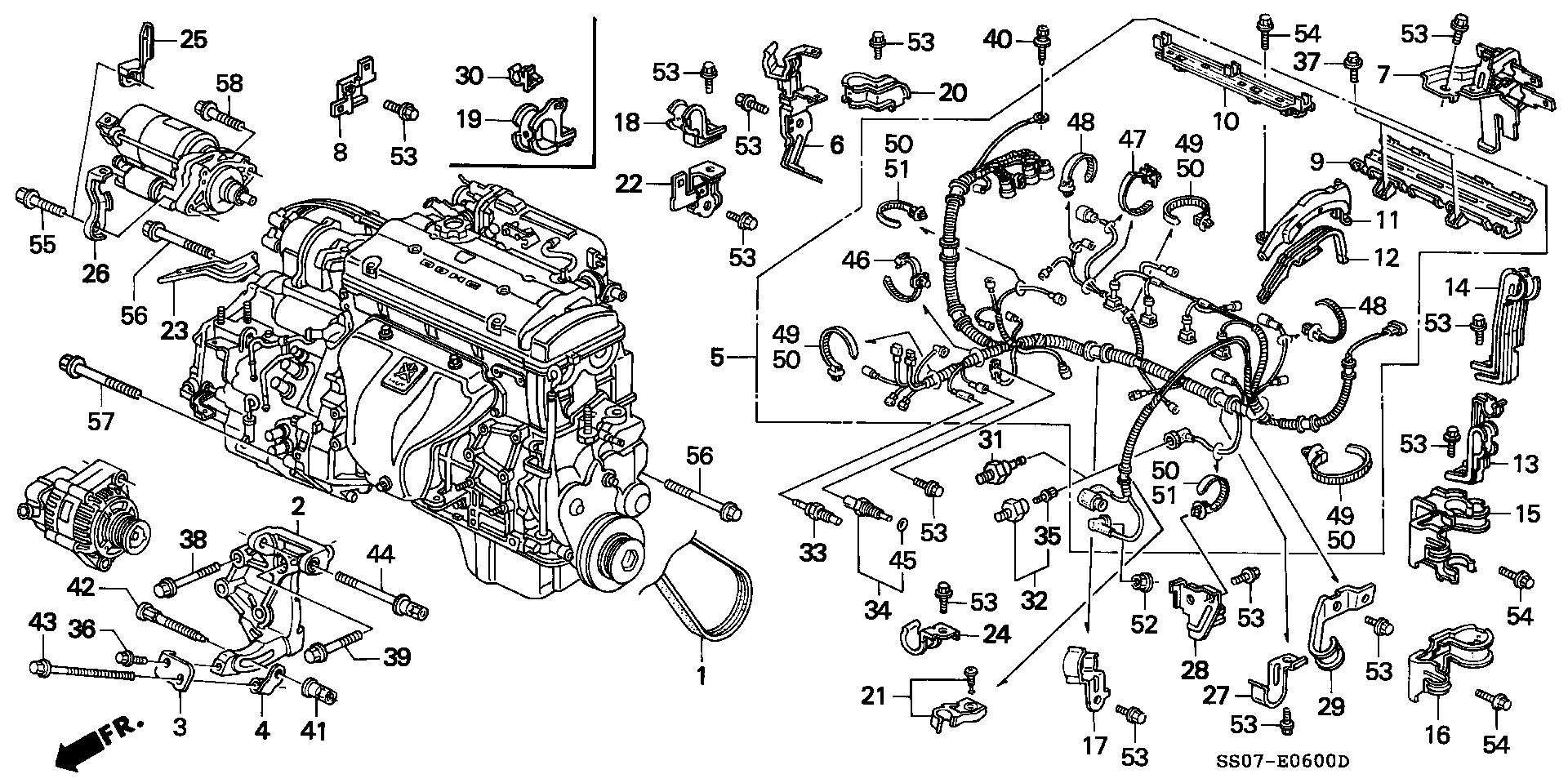 Honda 37240-PT0-004 - Devējs, Eļļas spiediens autodraugiem.lv
