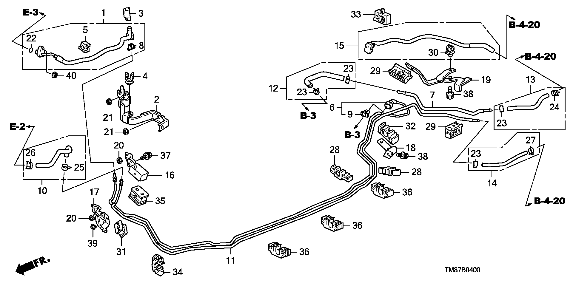 Honda 91591SMA931 - Šarnīru komplekts, Piedziņas vārpsta autodraugiem.lv