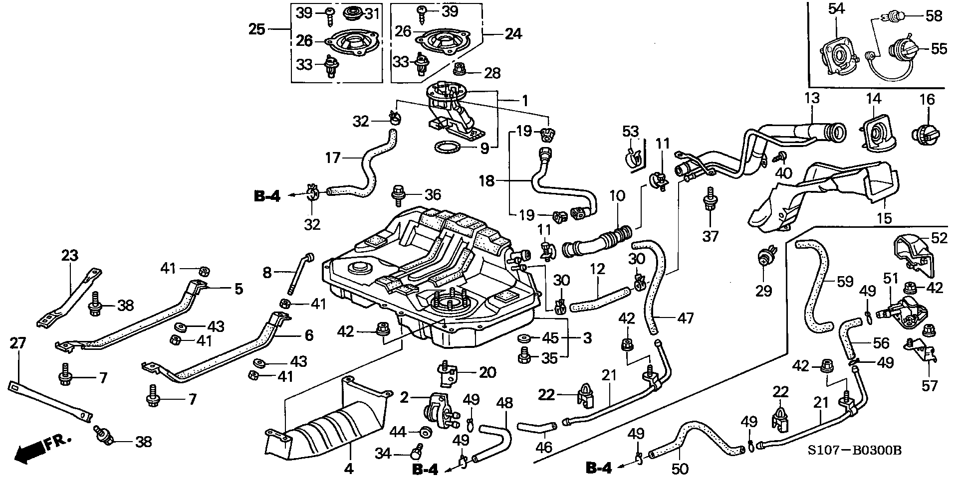 ACURA 17040S10A01 - Degvielas sūkņa modulis autodraugiem.lv