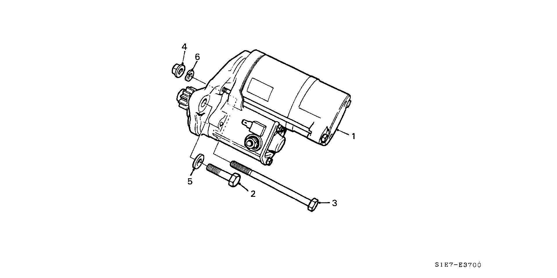 Honda 31200P9ME00 - Starteris autodraugiem.lv