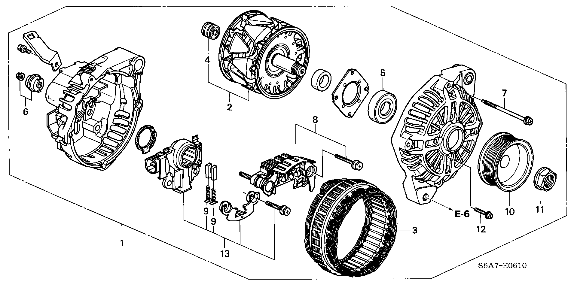 Honda 31 100-PLM-A02 - Ģenerators autodraugiem.lv