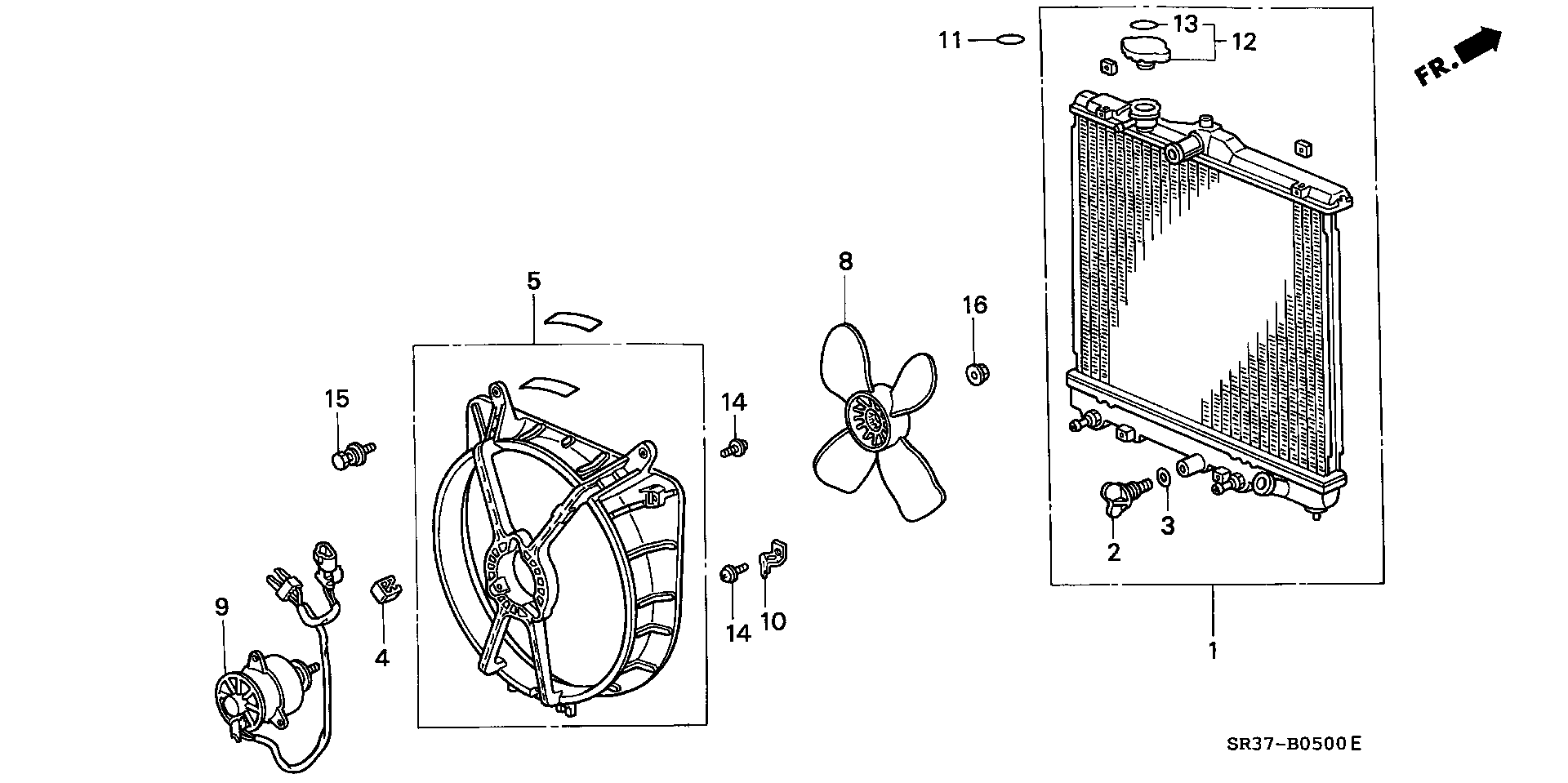 Rover 19010P01013 - Radiators, Motora dzesēšanas sistēma autodraugiem.lv