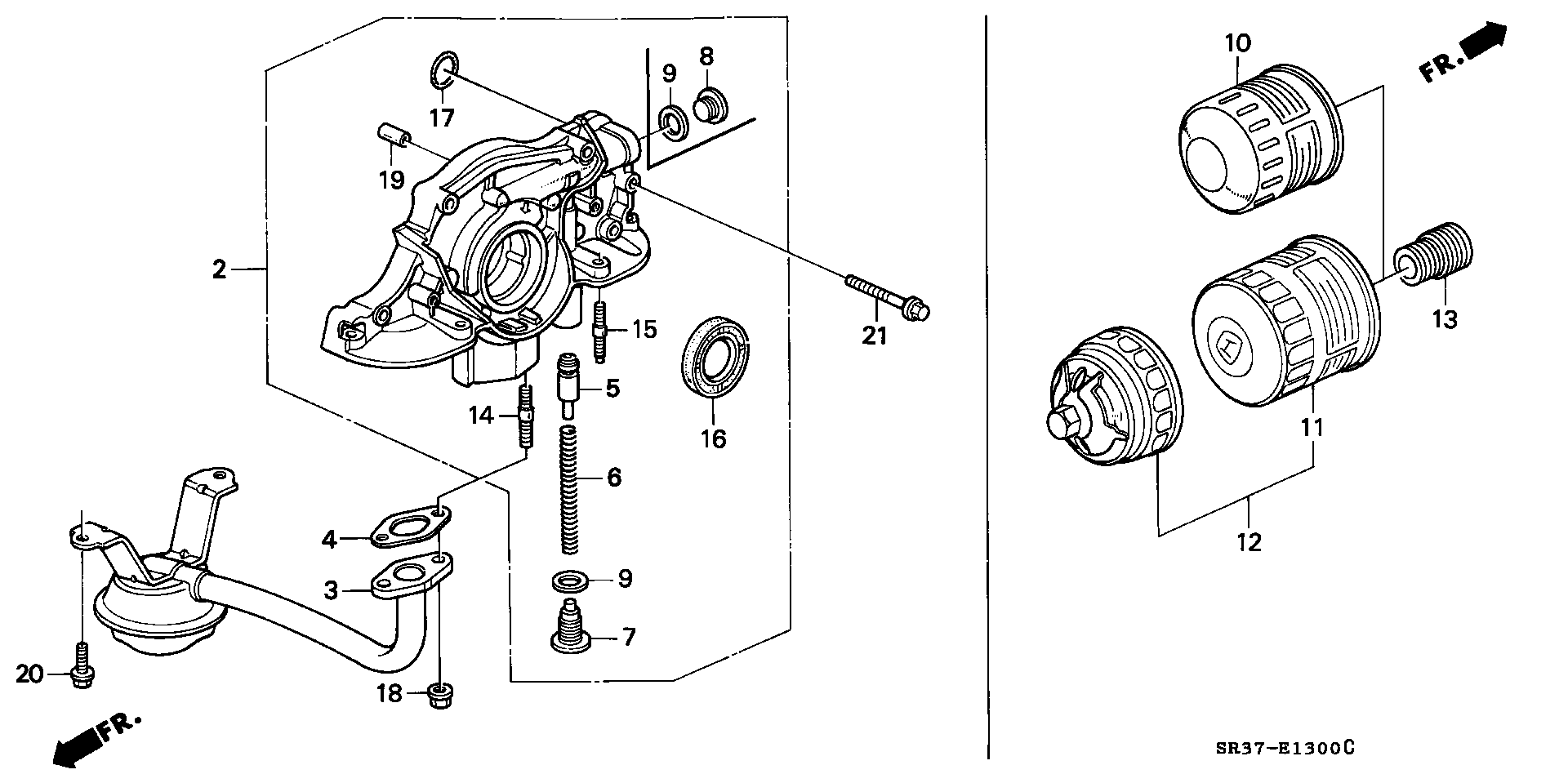 Honda 15400-PH1-F02 - Eļļas filtrs autodraugiem.lv