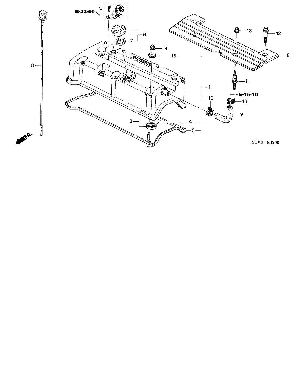 Honda 12341-RAA-A00 - Blīve, Motora bloka galvas vāks autodraugiem.lv