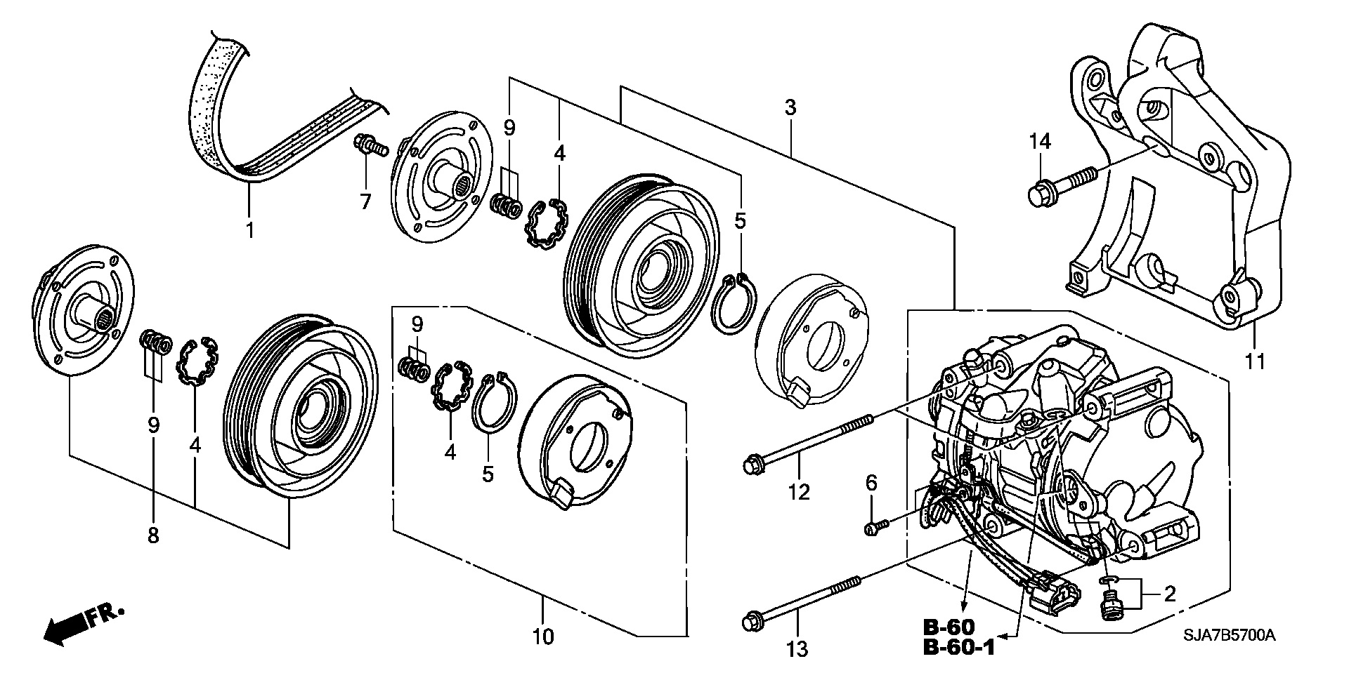 ACURA 38920-RCA-A01 - Ķīļrievu siksna autodraugiem.lv