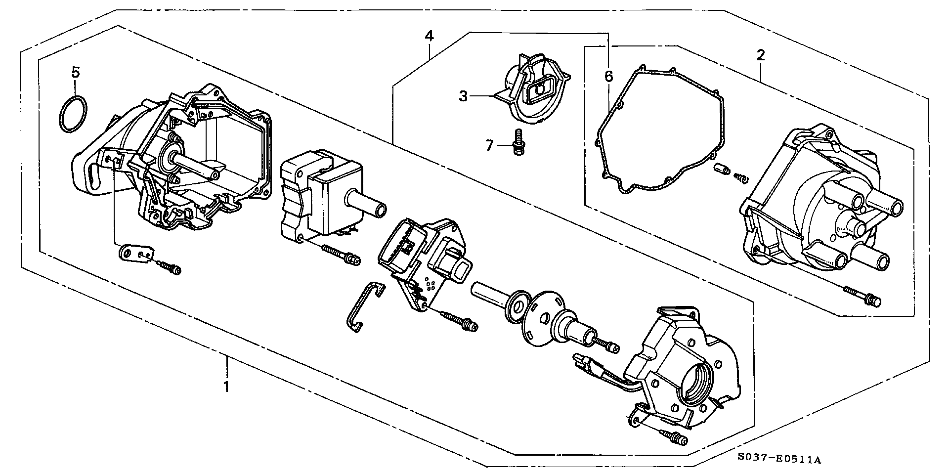 Honda 30103-P2A-J01 - Aizdedzes sadalītāja rotors autodraugiem.lv