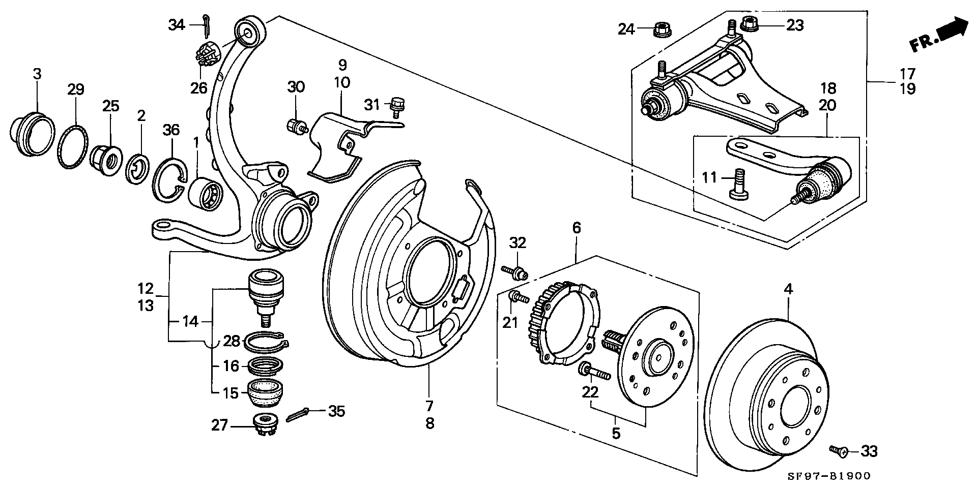 Honda 42510-SE0-010 - Bremžu diski autodraugiem.lv