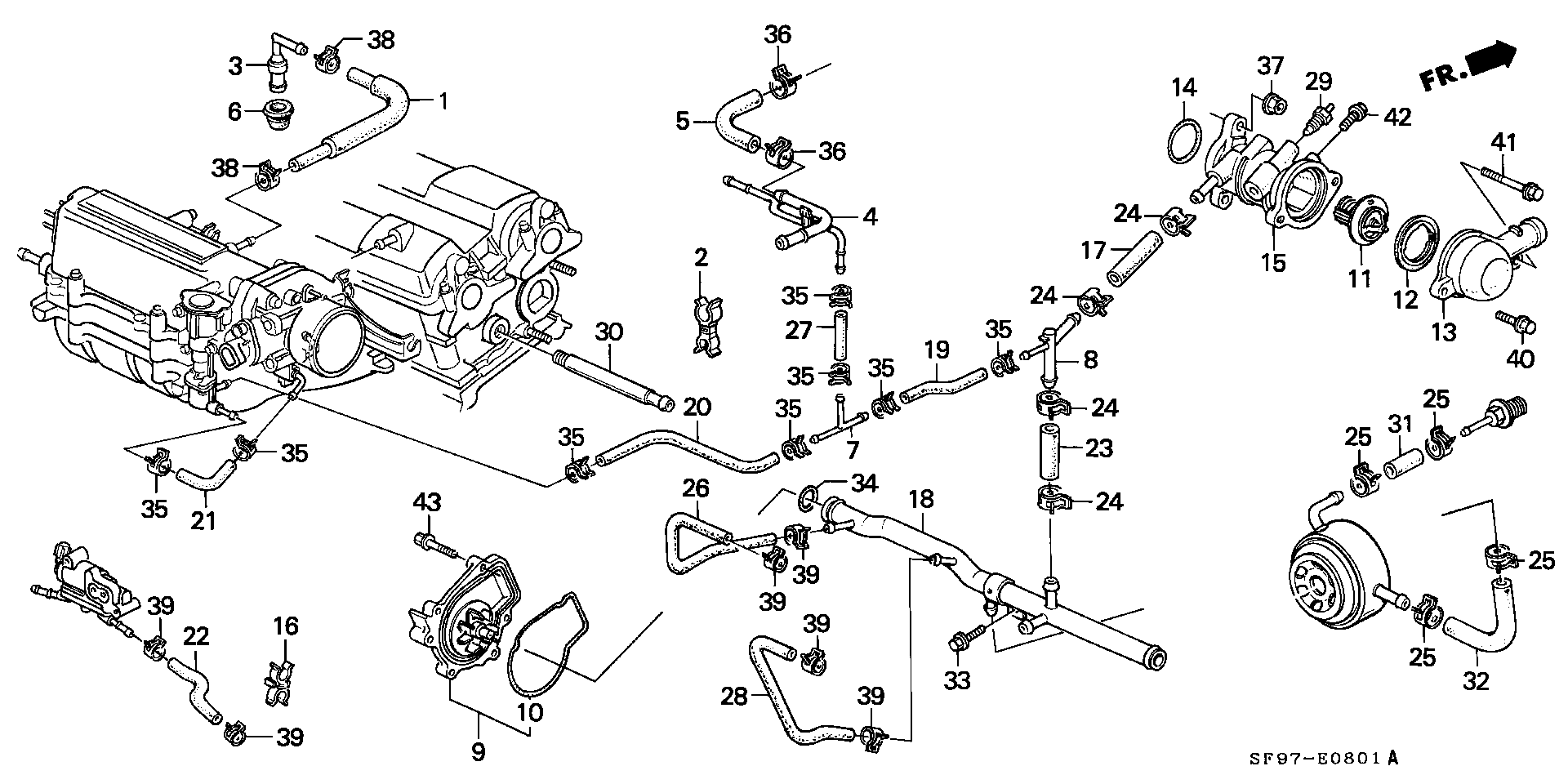Hyundai 19300-PB2-023 - Termostats, Dzesēšanas šķidrums autodraugiem.lv