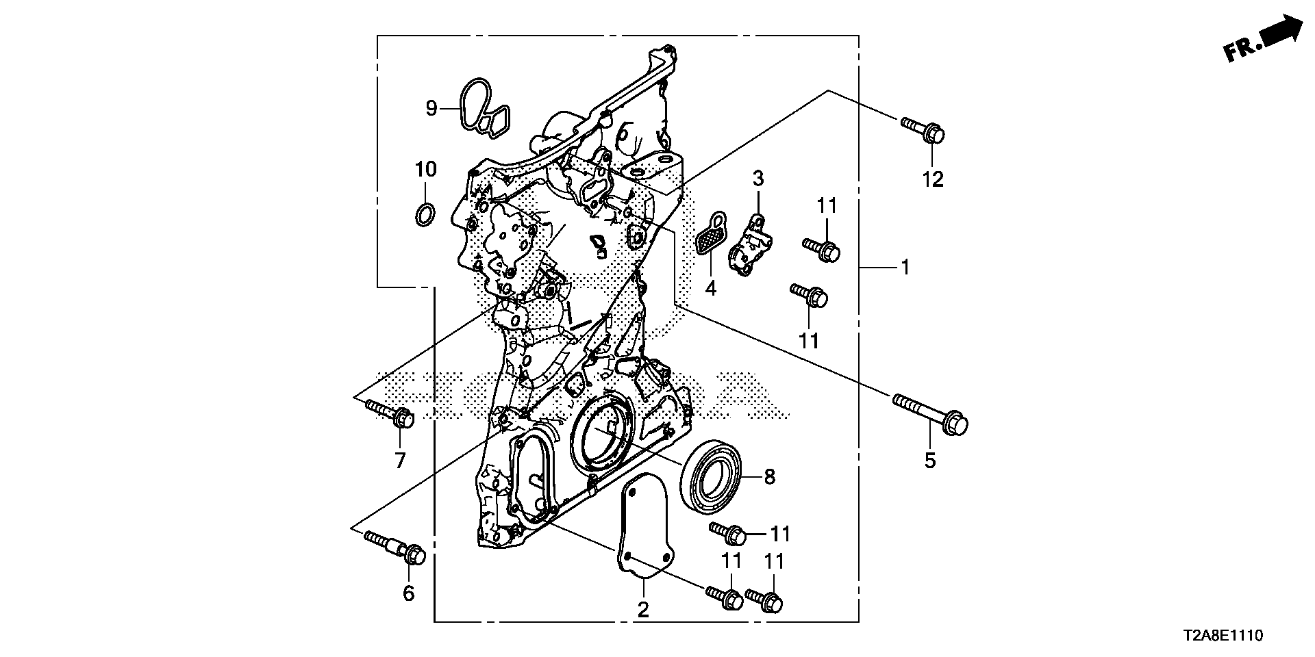 Honda 913055A2A01 - Blīve, Ieplūdes kolektors autodraugiem.lv