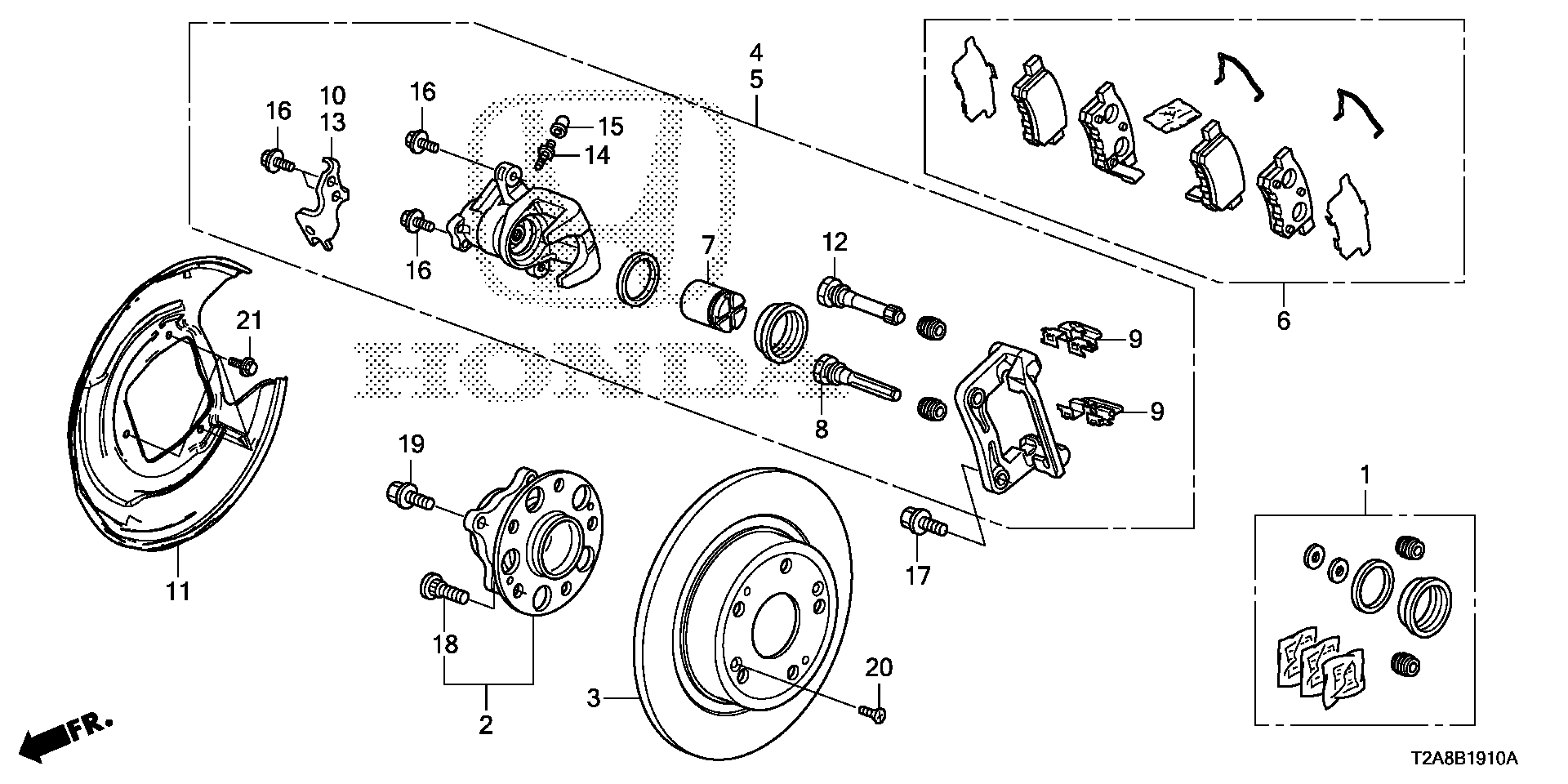 ACURA 42510T2FA00 - Bremžu diski autodraugiem.lv