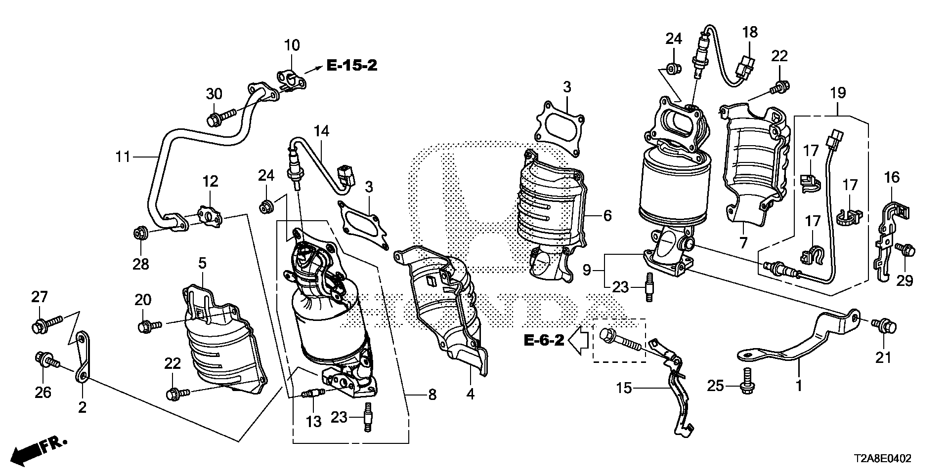 Honda 36542-5G1-A01 - SENSOR, RR. OXYGEN autodraugiem.lv