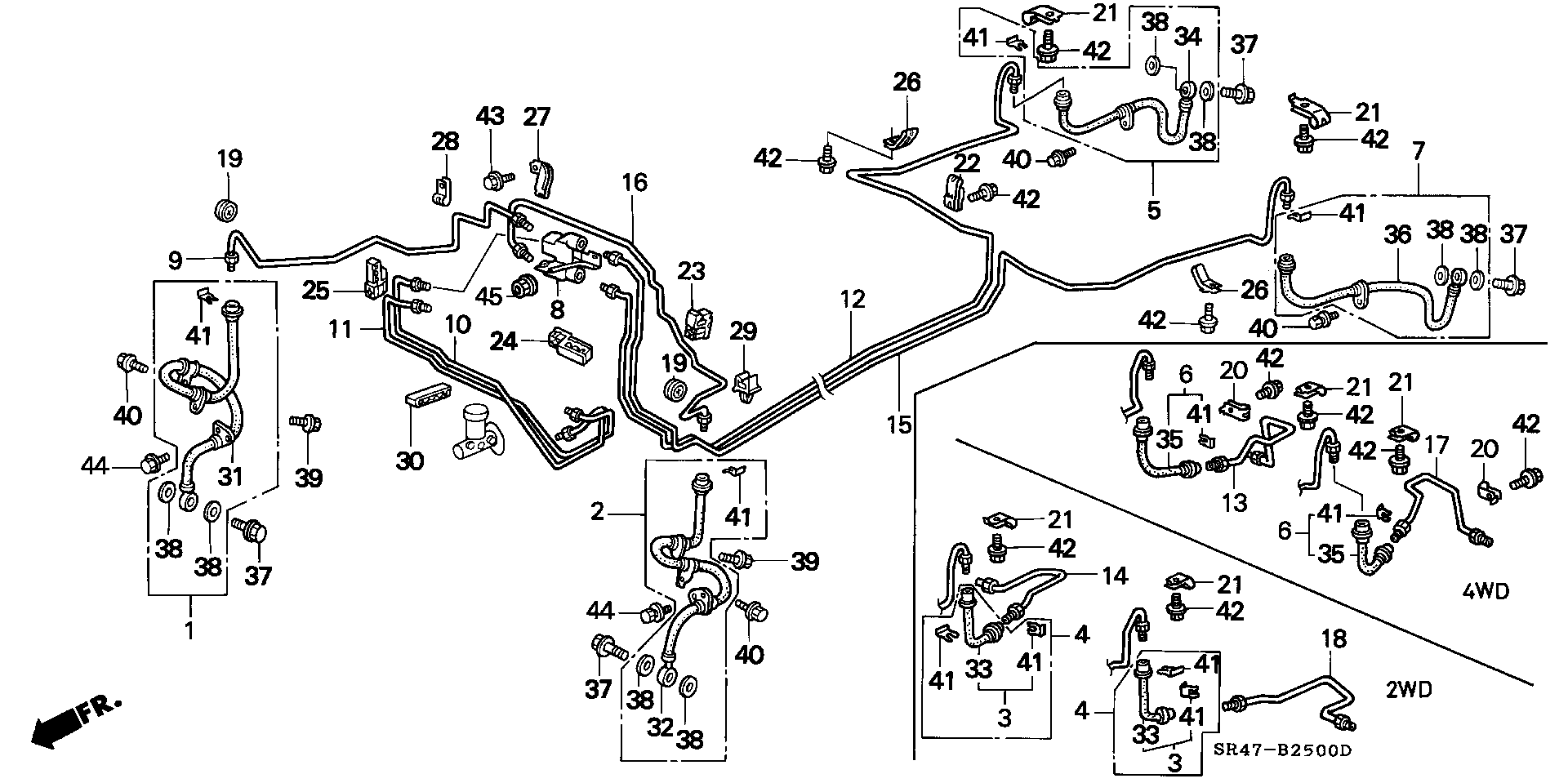 Hyundai 46430SR3013 - Bremžu šļūtene autodraugiem.lv