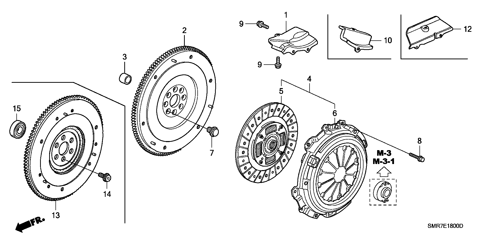 Honda 22200-PRC-003 - Sajūga disks autodraugiem.lv