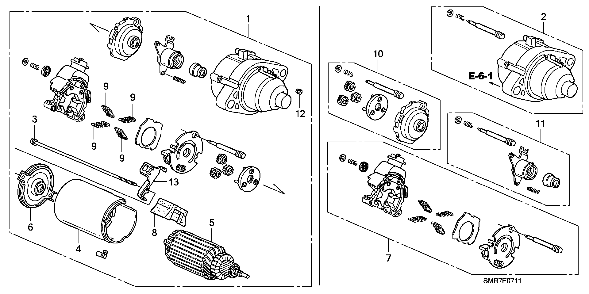 Honda 31200RRAA51 - Starteris autodraugiem.lv