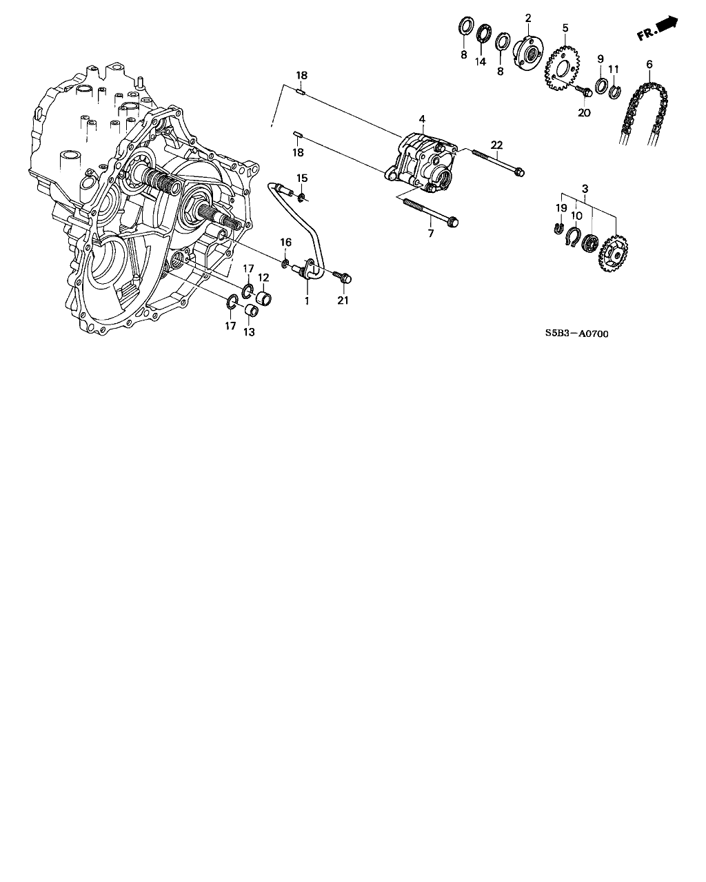 Honda 91327-P4V-003 - Blīve, Eļļas sūknis autodraugiem.lv