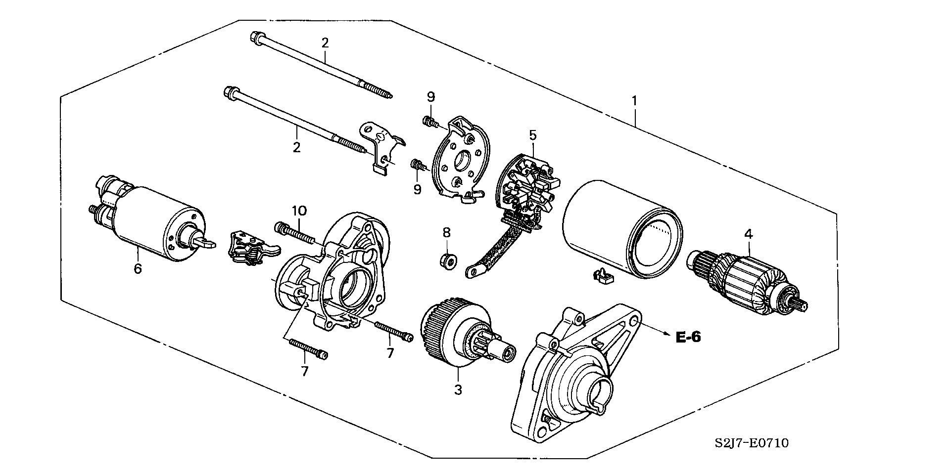 Honda 31207PCA901 - Enkurs, Starteris autodraugiem.lv