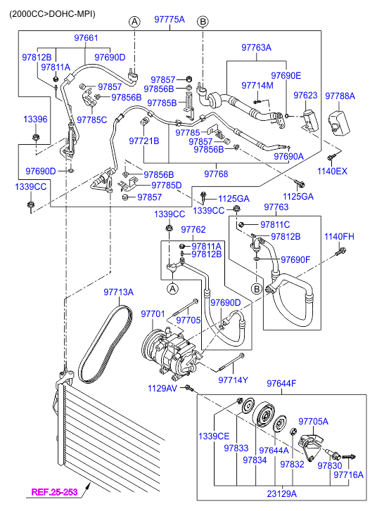 Hyundai 97701-2H000 - Kompresors, Gaisa kond. sistēma autodraugiem.lv