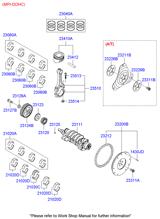 Hyundai 2341026500 - Virzulis autodraugiem.lv