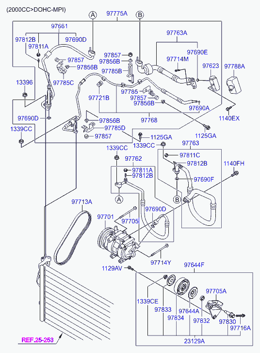 Hyundai 97701-2H002 - Kompresors, Gaisa kond. sistēma autodraugiem.lv