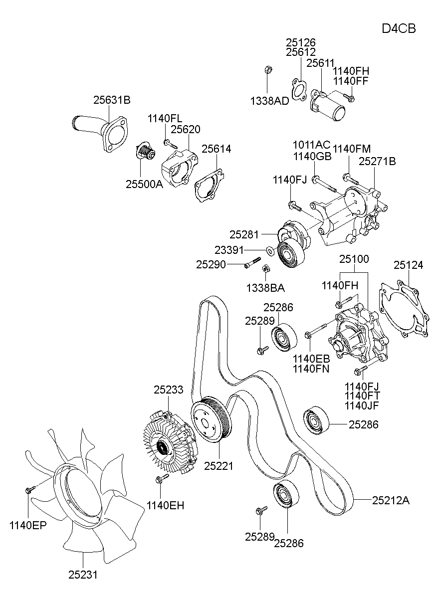 KIA 25510 42100 - Termostats, Dzesēšanas šķidrums autodraugiem.lv