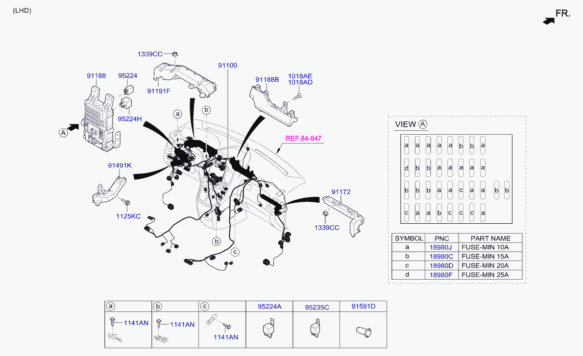 Hyundai 95224-38050 - Relejs, Darba strāva autodraugiem.lv