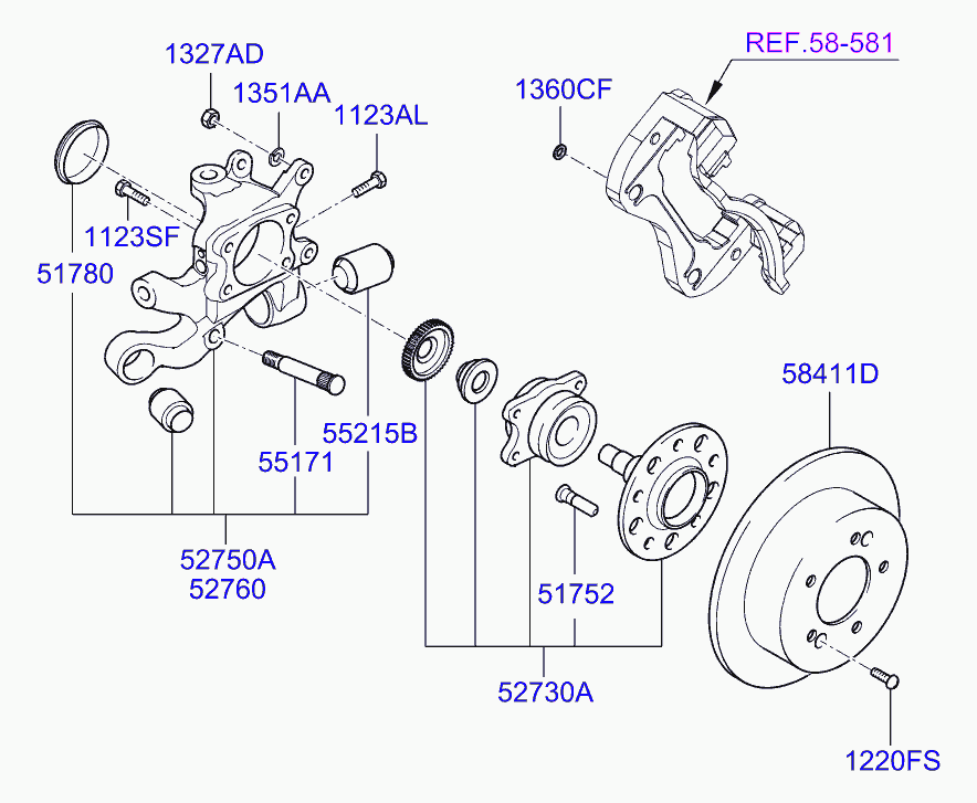 Buessing 58411-3K100 - Bremžu diski autodraugiem.lv