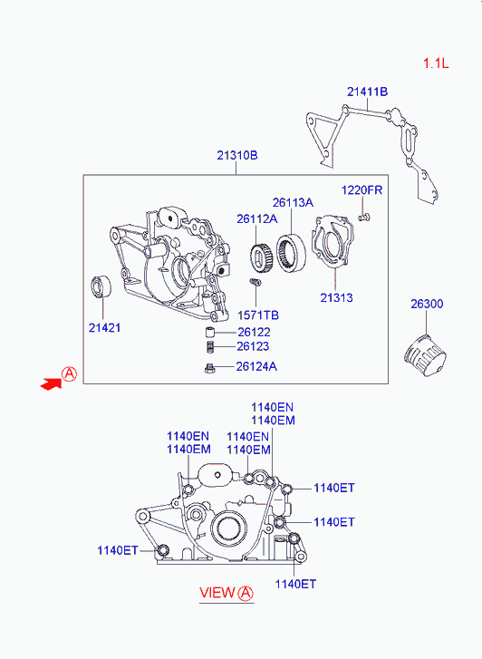 KIA 2142122001 - Vārpstas blīvgredzens, Sadales vārpsta autodraugiem.lv