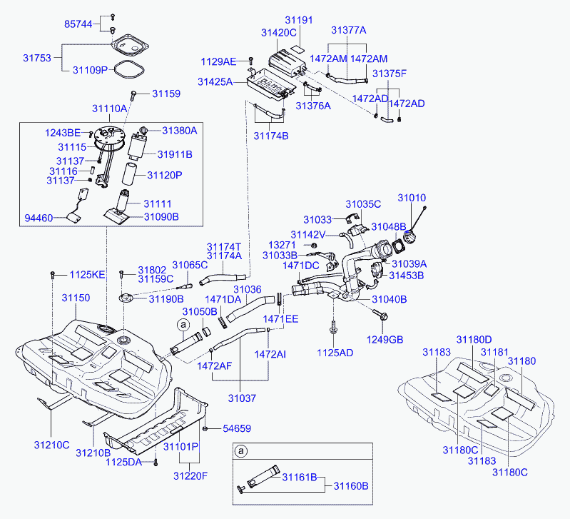 TATA 311113K000 - Degvielas sūknis autodraugiem.lv