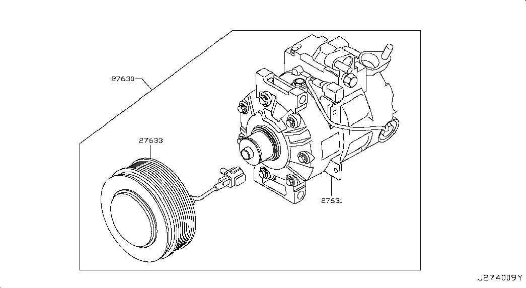 NISSAN 92600-JK21A - Kompresors, Gaisa kond. sistēma autodraugiem.lv