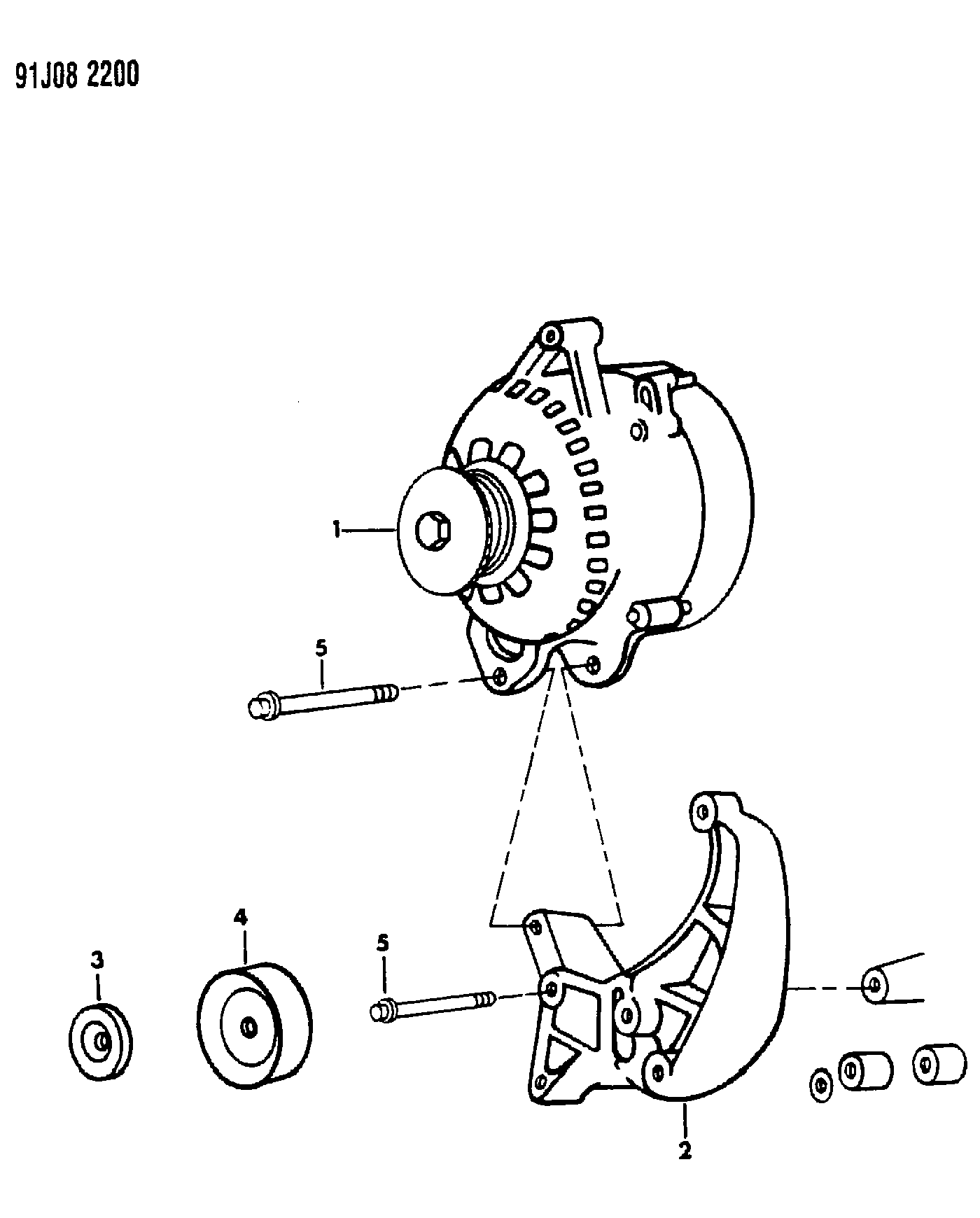 Chrysler 53 008 647 - Ģenerators autodraugiem.lv