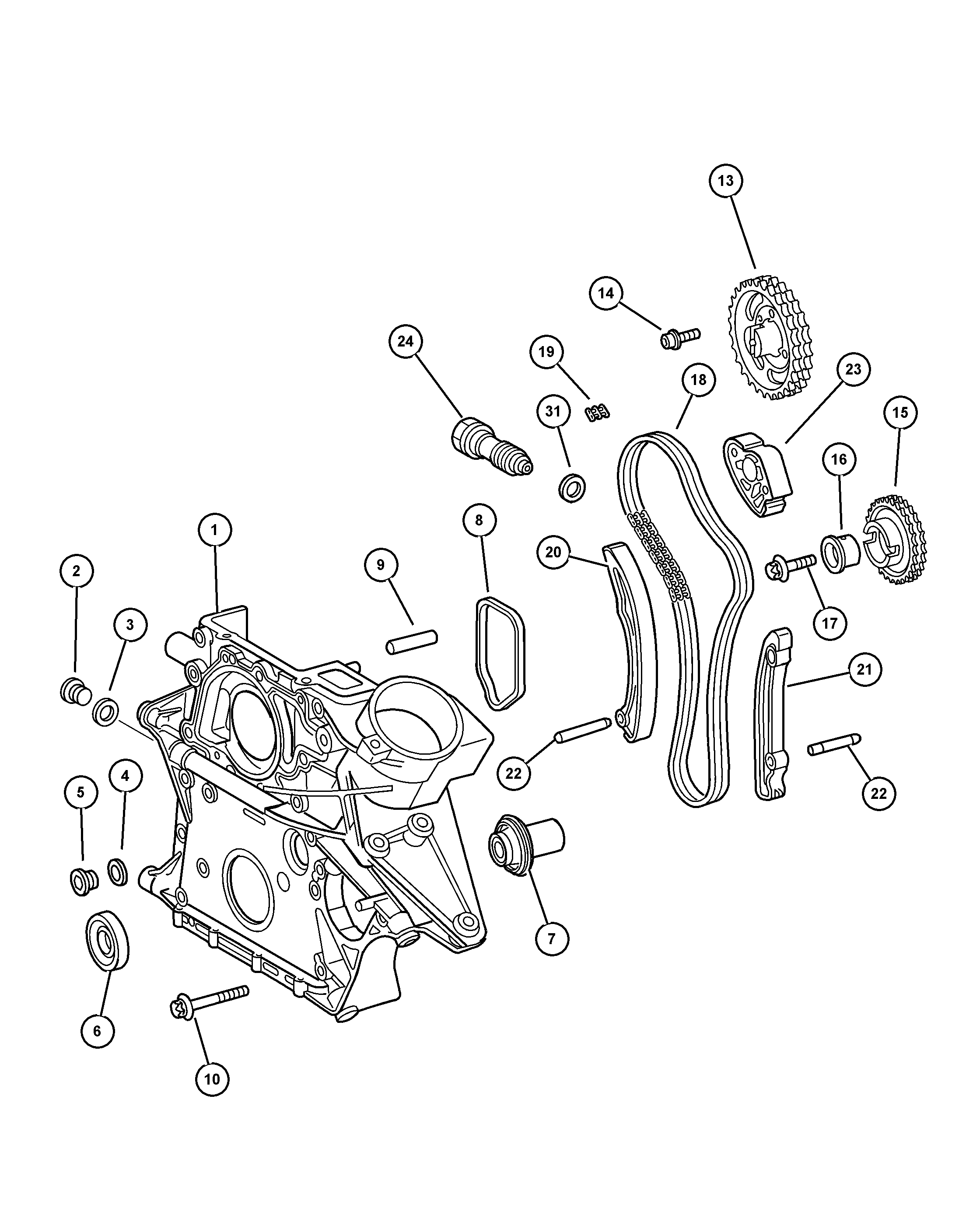 Chrysler 5073 677AA - Blīve autodraugiem.lv