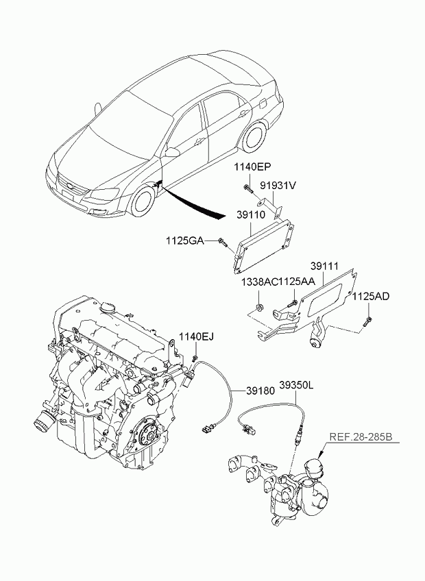 KIA 39180-2A200 - Impulsu devējs, Kloķvārpsta autodraugiem.lv