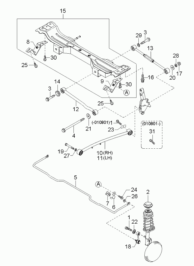 Hyundai 0K2A1-34-150B - Stiepnis / Atsaite, Stabilizators autodraugiem.lv