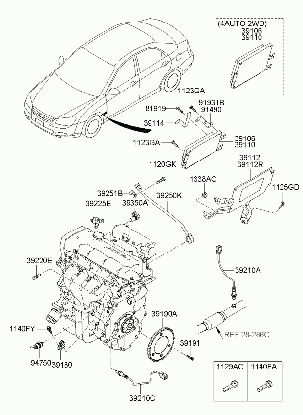 Hyundai 39210-23710 - Lambda zonde autodraugiem.lv