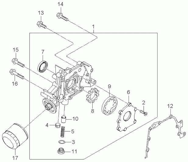 KIA 1140308453 - Ūdenssūknis autodraugiem.lv