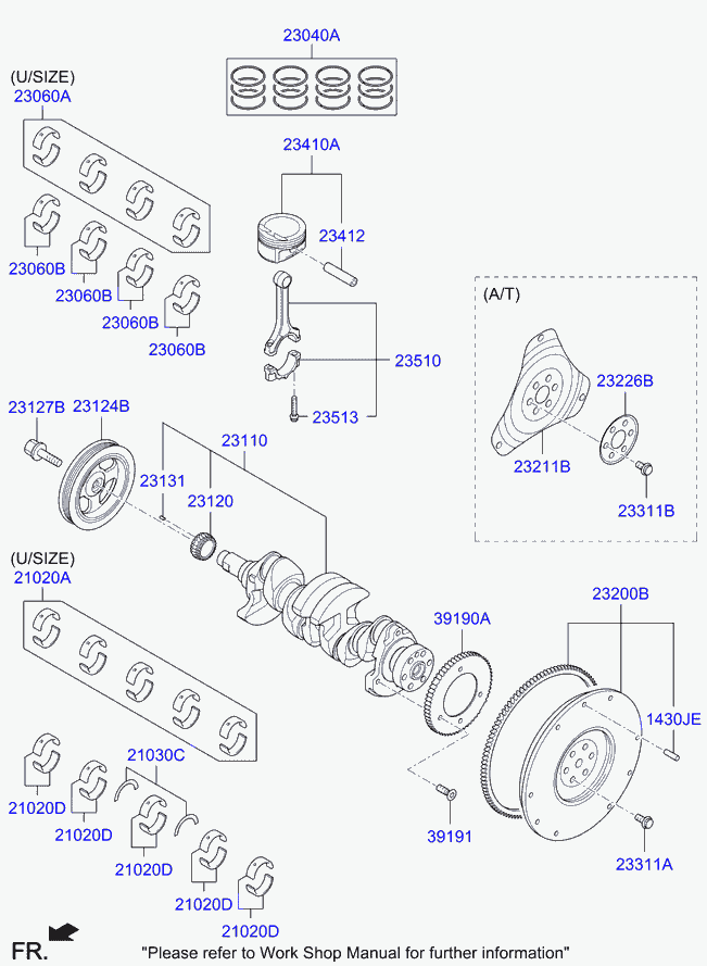 KIA 23121-2B710 - Sadales vārpstas piedziņas ķēdes komplekts autodraugiem.lv