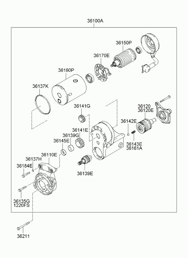 Hyundai 3613927000 - Clutch sub-assy autodraugiem.lv