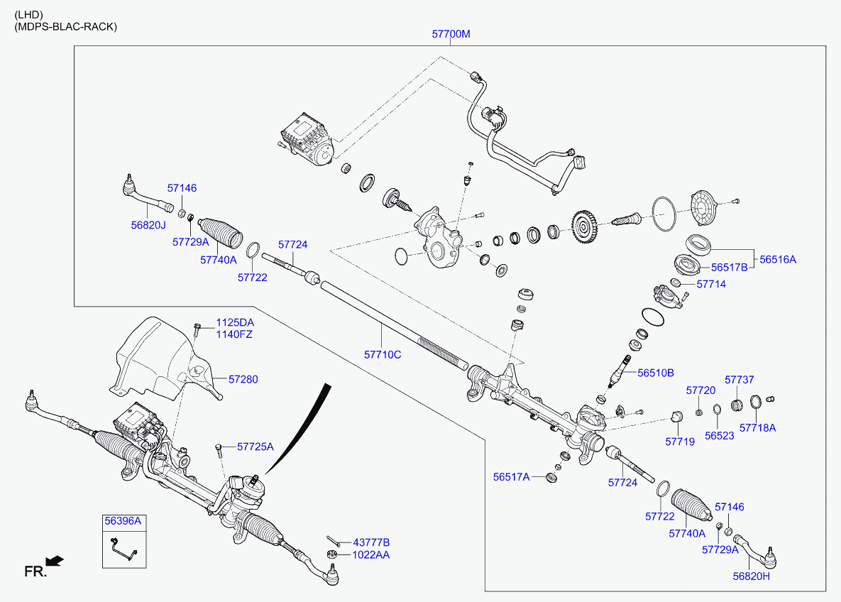 KIA 577223Q000 - Izkliedētājs, Tālās gaismas lukturis autodraugiem.lv