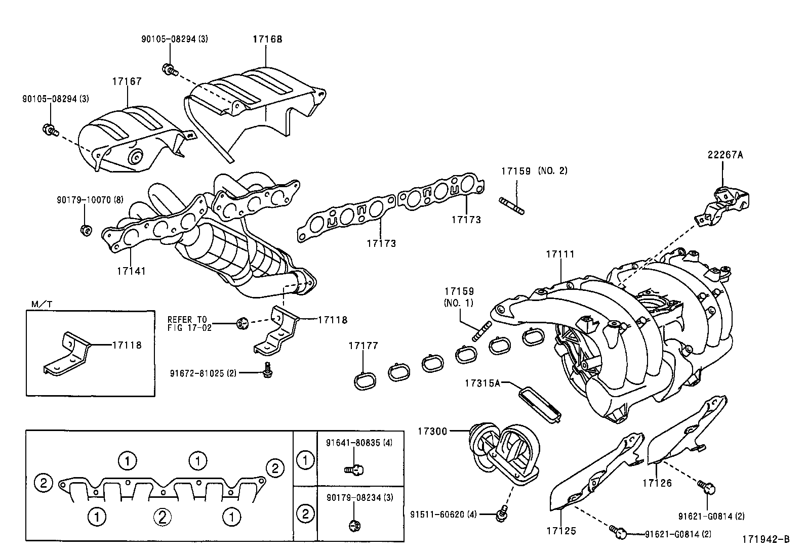 TOYOTA 1714070020 - Katalizators autodraugiem.lv