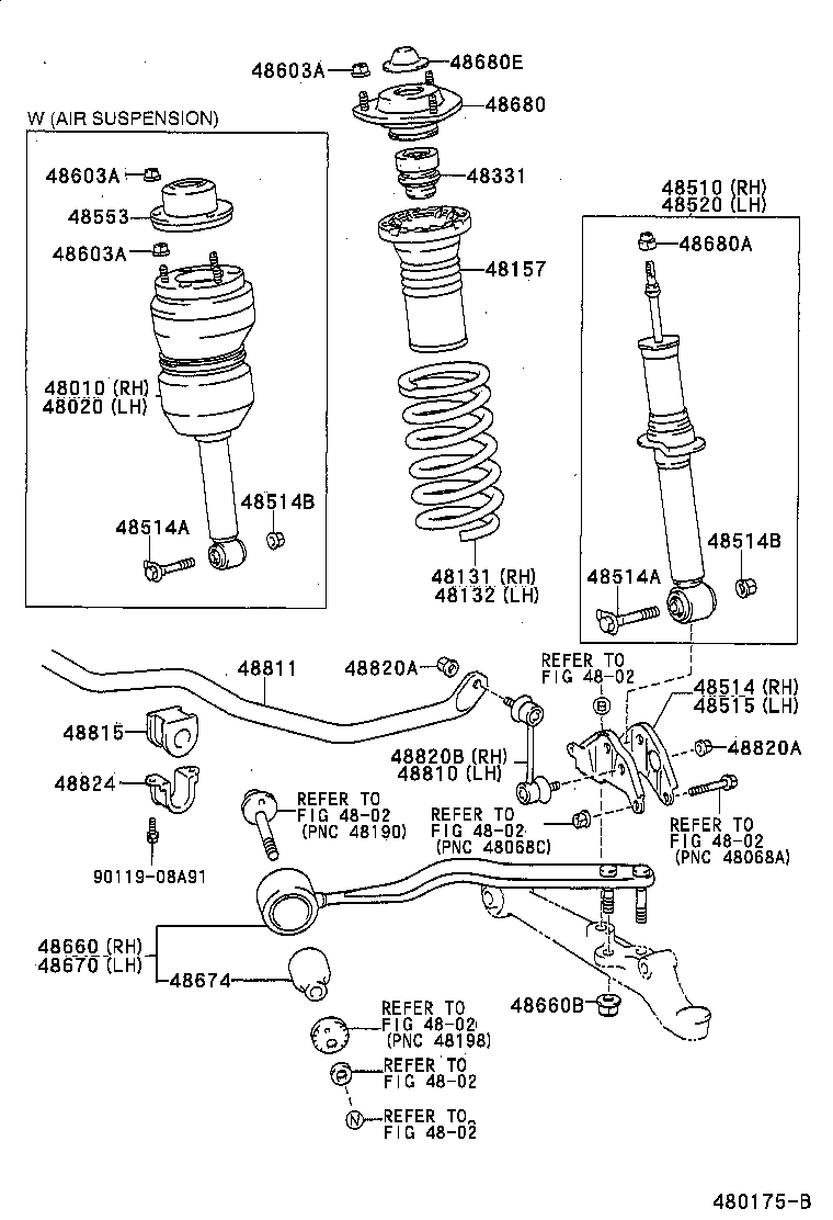 TOYOTA 48810-50011 - Stiepnis / Atsaite, Stabilizators autodraugiem.lv