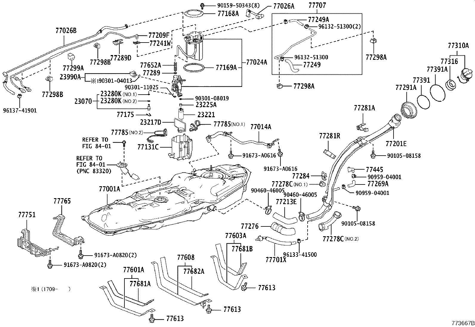 TOYOTA 2322136030 - Degvielas sūknis autodraugiem.lv