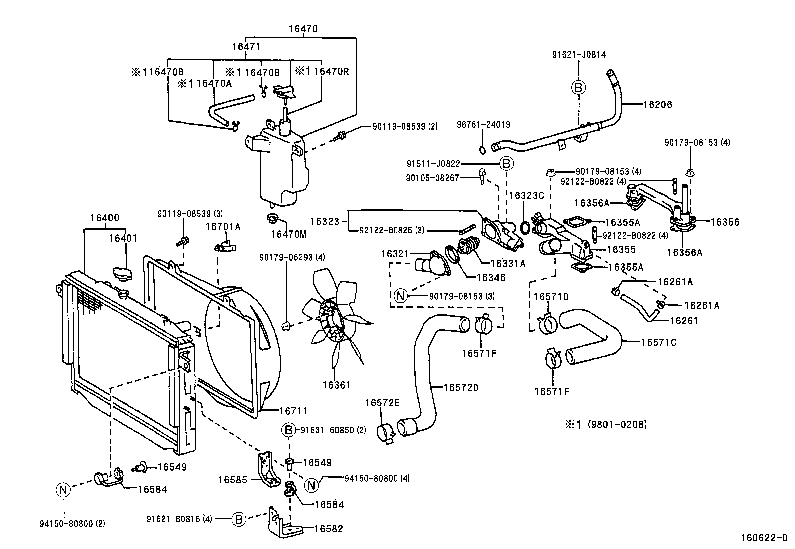 Suzuki 1640167150 - Vāciņš, Radiators autodraugiem.lv