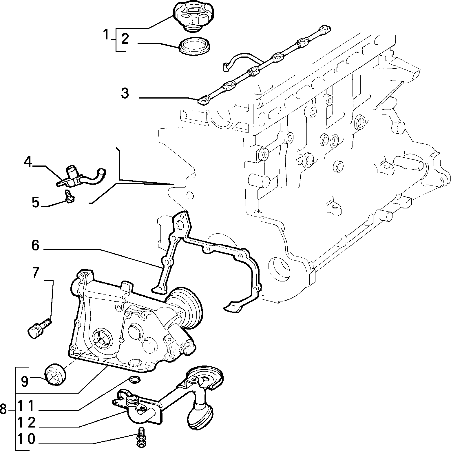 Alfa Romeo 7628850 - Vārpstas blīvgredzens, Kloķvārpsta autodraugiem.lv