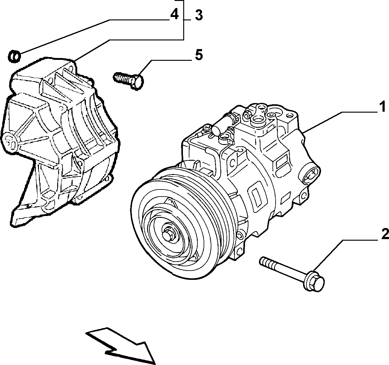 Alfarome/Fiat/Lanci 46775094 - Kompresors, Gaisa kond. sistēma autodraugiem.lv