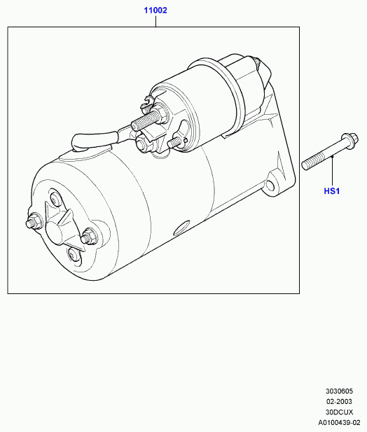 Rover NAD000090 - Starteris autodraugiem.lv