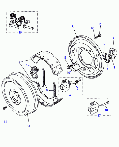 Rover STC965 - Bremžu loku komplekts autodraugiem.lv