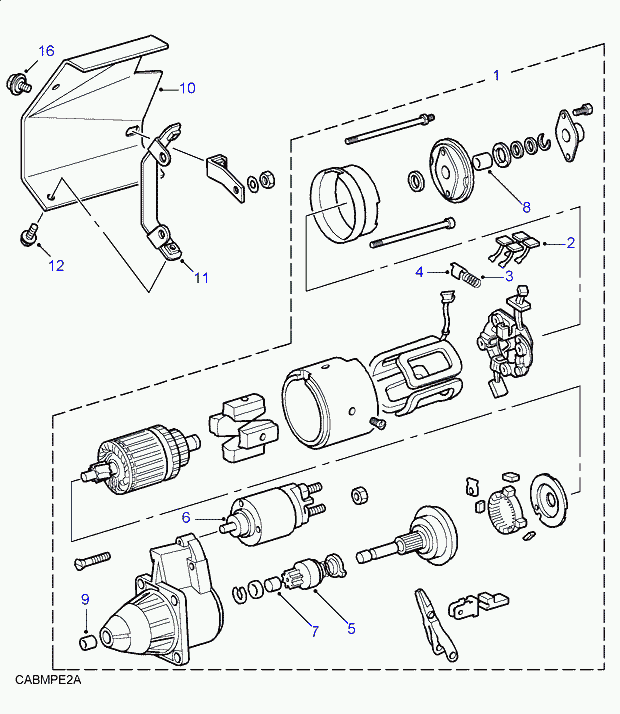 Rover STC 1245 - Ievilcējrelejs, Starteris autodraugiem.lv