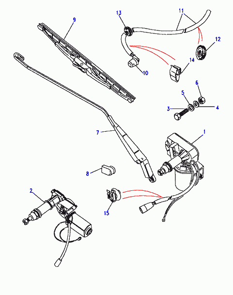 Land Rover AMR1806 - Stikla tīrītāja slotiņa autodraugiem.lv