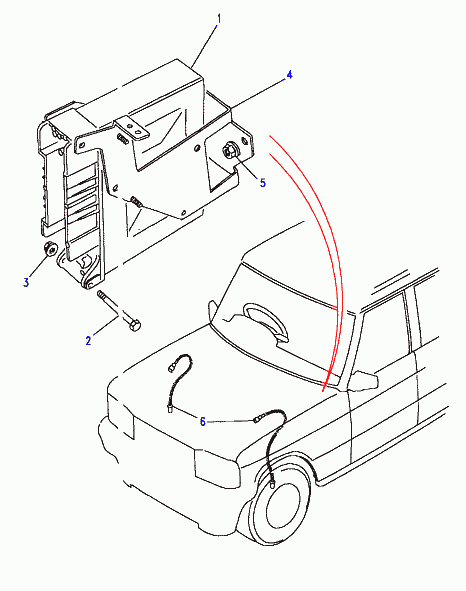 Rover FN108041 - Nut - Hex., M8, flange, fixing bracket autodraugiem.lv