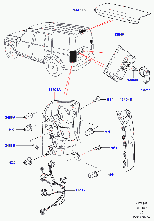 Land Rover XZQ000080 - Kvēlspuldze, Mirgojošie / Gabarītlukturi autodraugiem.lv